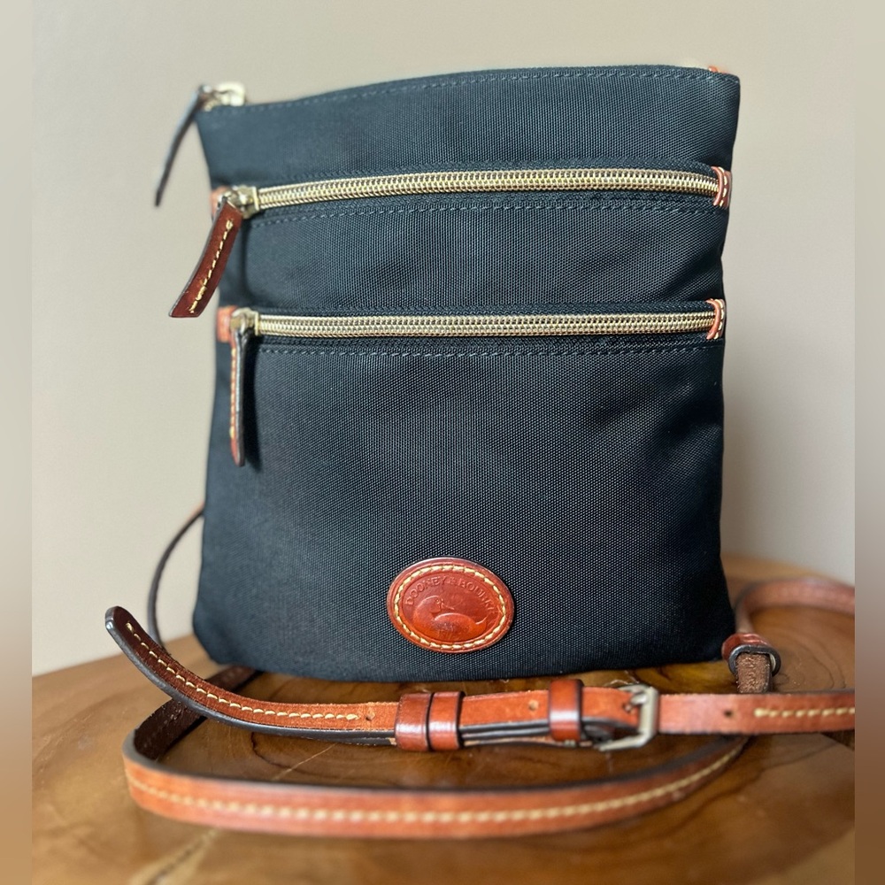 Dooney & Bourke Nylon North South Triple Zip